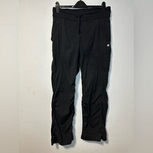 Lululemon Dance Studio Pant Women’s 8 Tall black Mid-Rise Straight